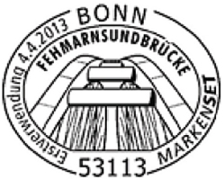 FDC Stempel Bonn